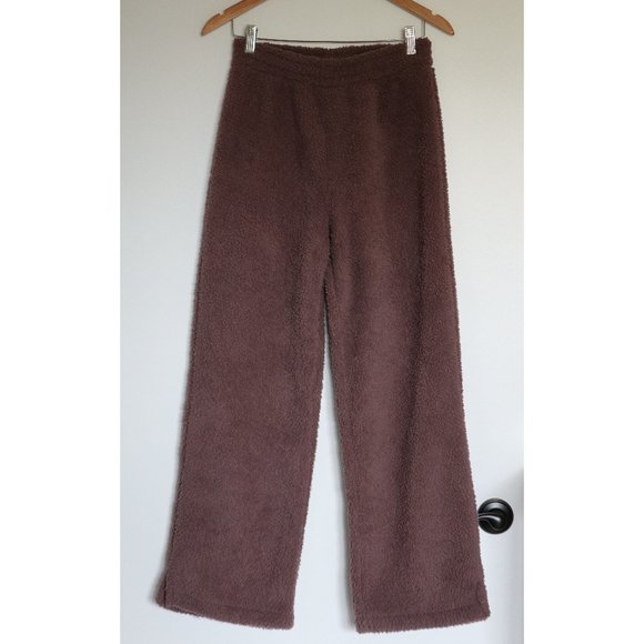 Gap Brown Teddy Bear Cozy Lounge Pants - Picture 1 of 8